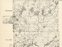 Sawyer County - Round Lake, Hunter, Wisconsin State Atlas 1930c